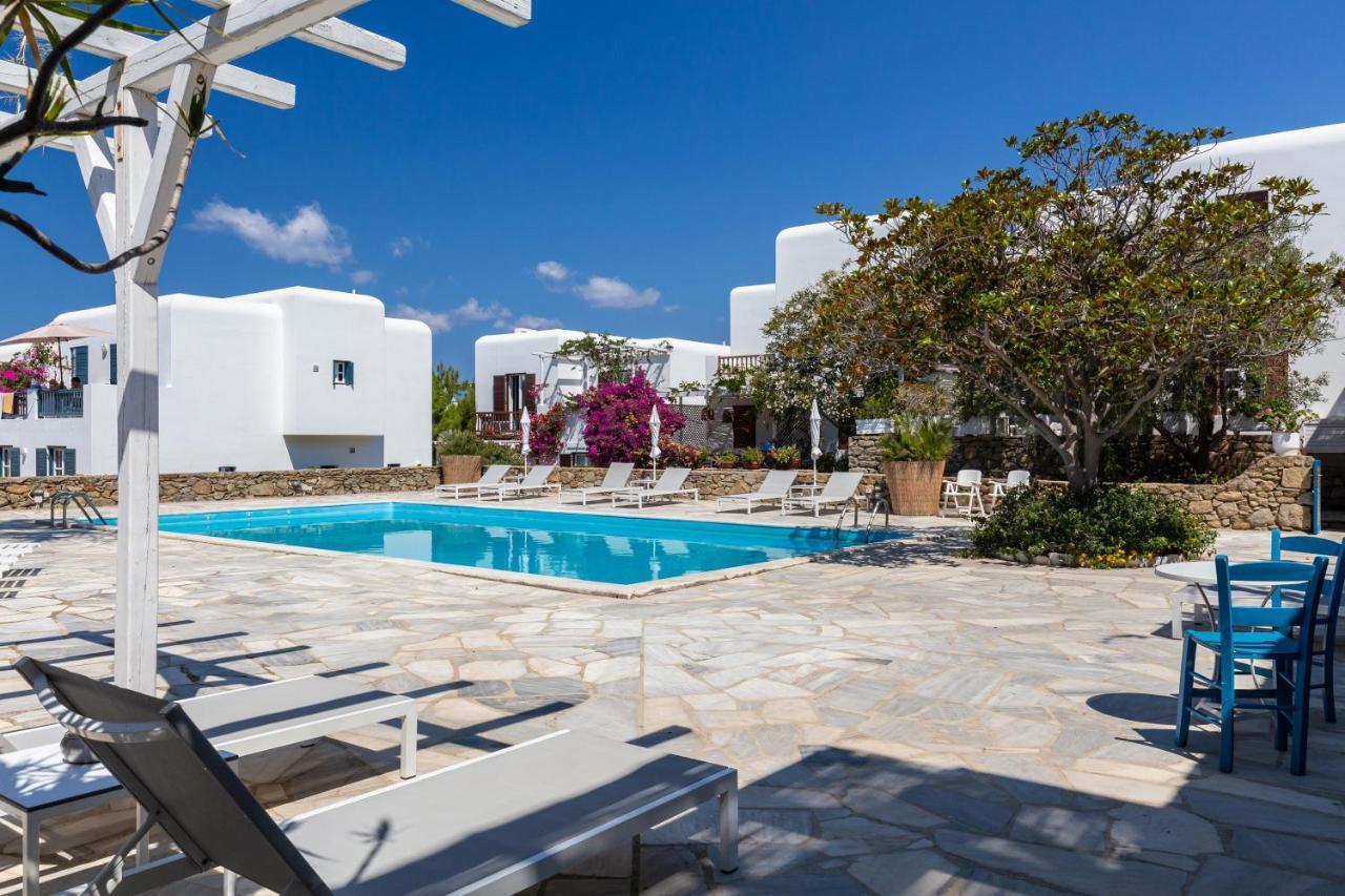 Callisti Mykonos Town With Pool View And Calypso Upper Floor With Sea View Екстериор снимка
