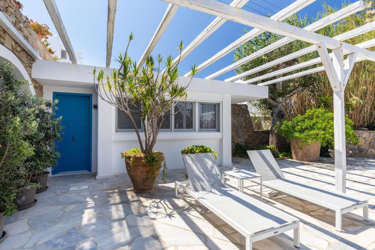 Callisti Mykonos Town With Pool View And Calypso Upper Floor With Sea View Екстериор снимка