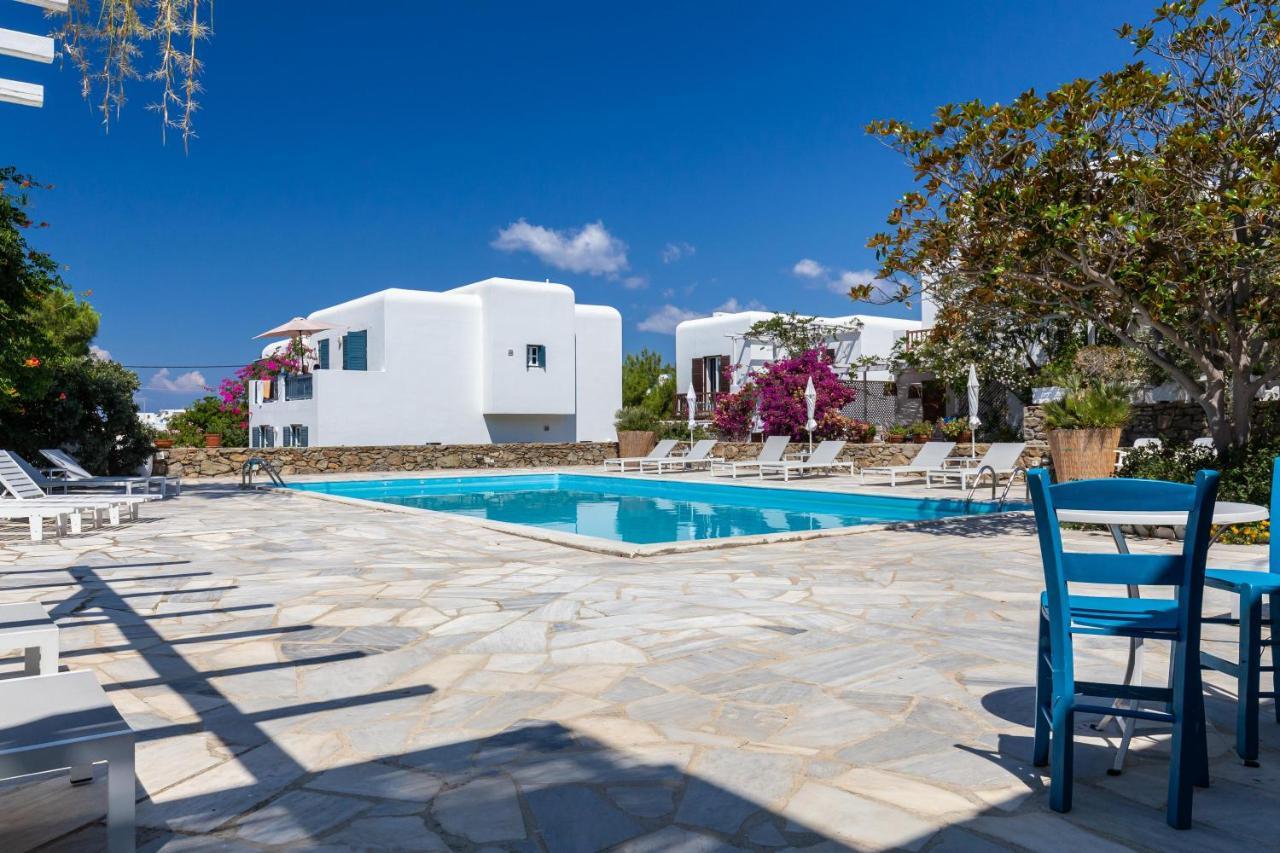 Callisti Mykonos Town With Pool View And Calypso Upper Floor With Sea View Екстериор снимка