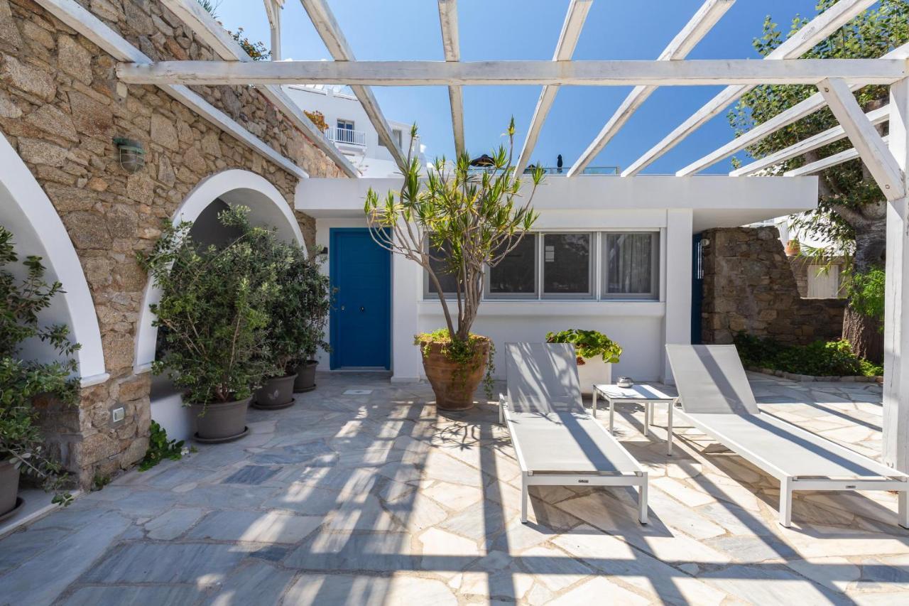 Callisti Mykonos Town With Pool View And Calypso Upper Floor With Sea View Екстериор снимка