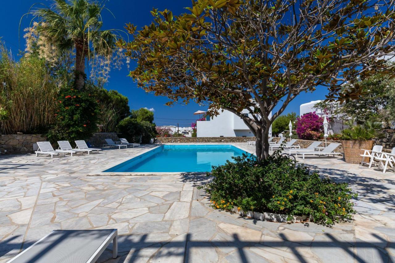 Callisti Mykonos Town With Pool View And Calypso Upper Floor With Sea View Екстериор снимка