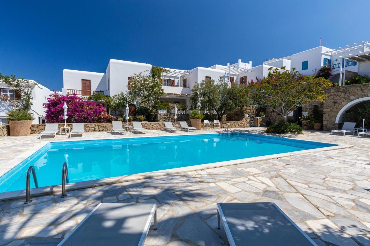 Callisti Mykonos Town With Pool View And Calypso Upper Floor With Sea View Екстериор снимка