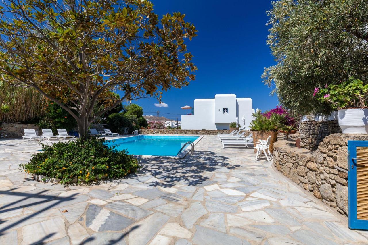 Callisti Mykonos Town With Pool View And Calypso Upper Floor With Sea View Екстериор снимка