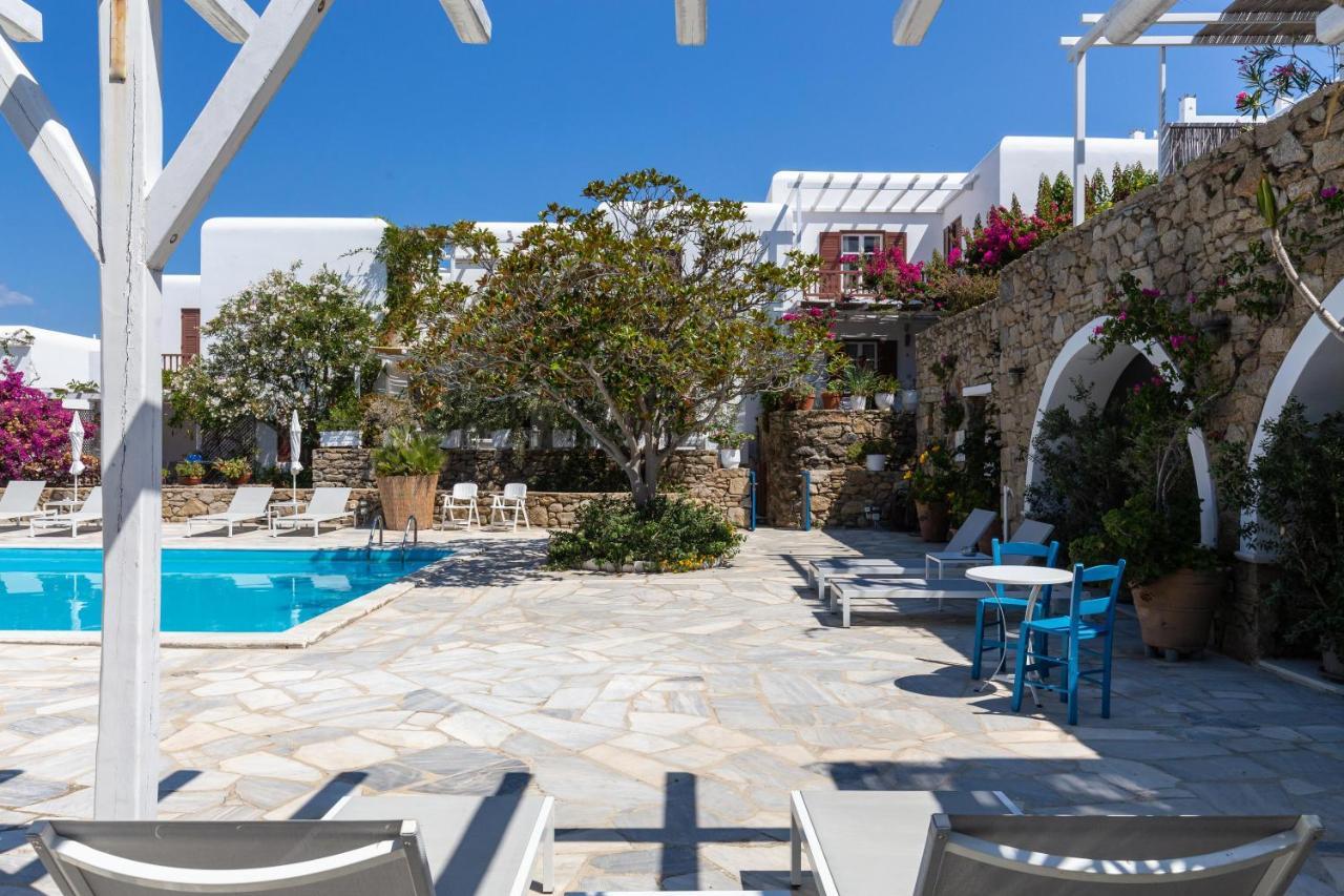 Callisti Mykonos Town With Pool View And Calypso Upper Floor With Sea View Екстериор снимка