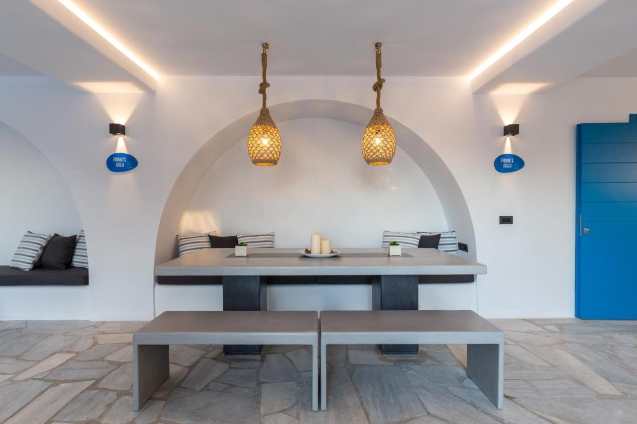 Callisti Mykonos Town With Pool View And Calypso Upper Floor With Sea View Екстериор снимка