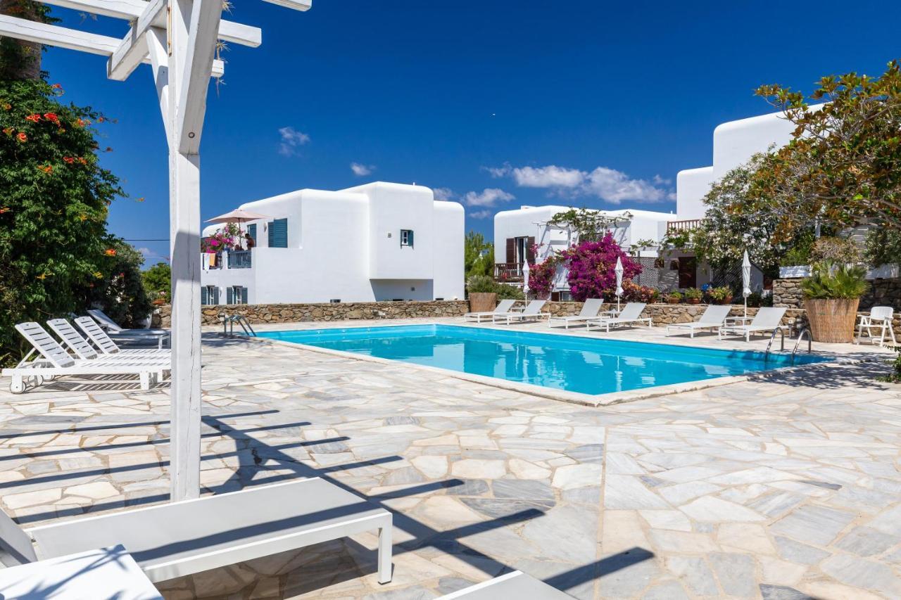 Callisti Mykonos Town With Pool View And Calypso Upper Floor With Sea View Екстериор снимка