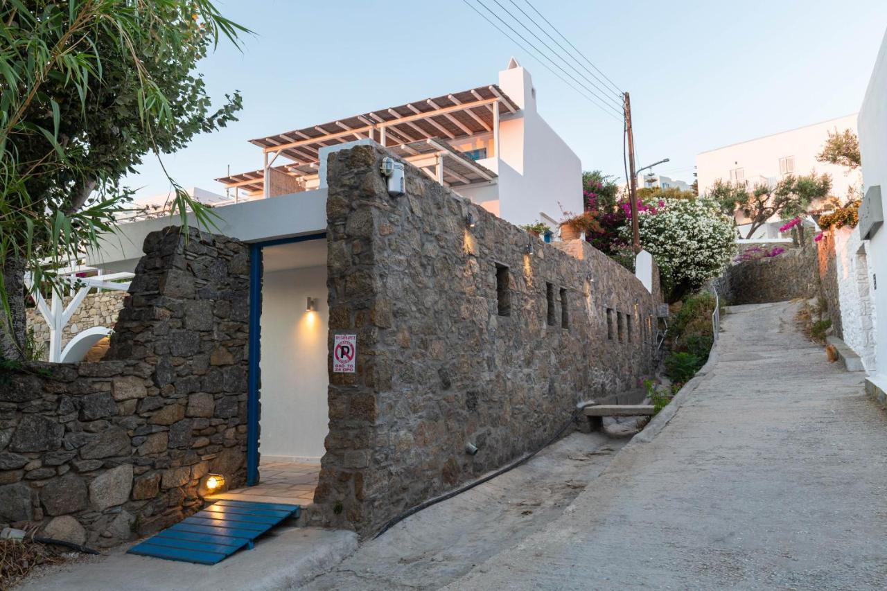Callisti Mykonos Town With Pool View And Calypso Upper Floor With Sea View Екстериор снимка