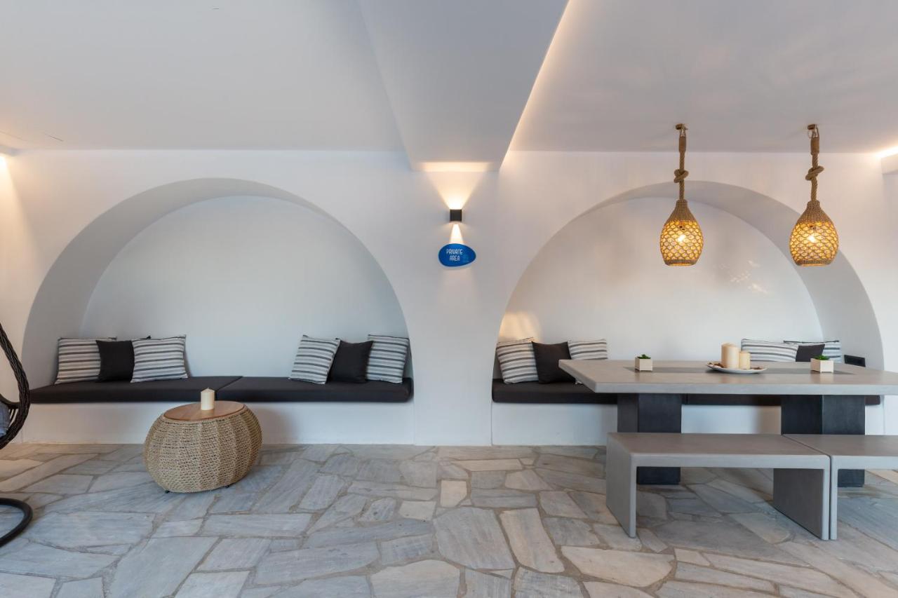 Callisti Mykonos Town With Pool View And Calypso Upper Floor With Sea View Екстериор снимка